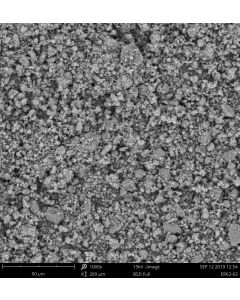 SEM 1/10 - Scanning Electron Microscopy of Al2O3-162-G alumina microparticles nanopowder 500 nm 99.99 % - gamma