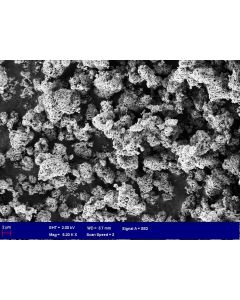 SEM 1/14 - Scanning Electron Microscopy of AZO-100 aluminium doped zinc oxide nanoparticles nanopowder/dispersion 20-40 nm 99.95 %