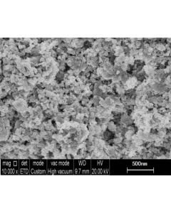 SEM - Scanning Electron Microscopy of B2O3-103 boron oxide nanoparticles nanopowder 80-100 nm 99.9 %