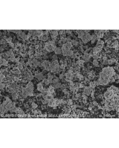 SEM - Scanning Electron Microscopy of BaTiO3-110 barium titanate microparticles nanopowder 500 nm 99.9 % - tetragonal