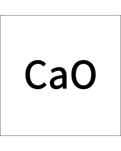 Material code of CaO_calcium-oxide.jpg