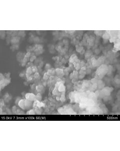 SEM - Scanning Electron Microscopy of Cr3C2-120 chromium carbide nanoparticles nanopowder 80 nm 99.9 %