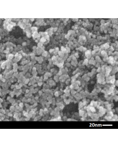 SEM - Scanning Electron Microscopy of Dia-100 diamond nanoparticles nanopowder 10 nm 99/99.9 % - gray