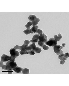 SEM - Scanning Electron Microscopy of ITO-110 indium tin oxide nanoparticles nanopowder 50 nm 99.99 %