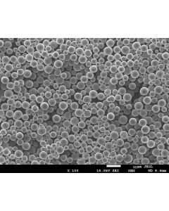 SEM - Scanning Electron Microscopy of Mg-101 magnesium microparticles powder 20 um 99.9 %