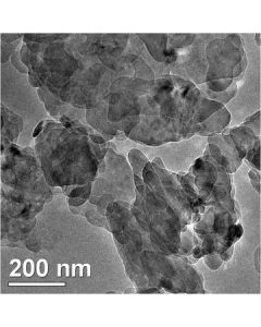 TEM - Transmission Electron Microscopy of Mg(OH)2-400 magnesium hydroxide nanoparticles nanopowder 100 nm 98 %