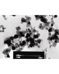 TEM - Transmission Electron Microscopy of MgO-120 magnesium oxide nanoparticles nanopowder 20 nm 99.9 %