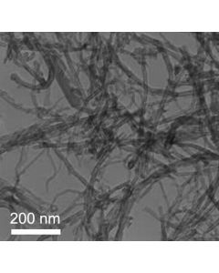 SEM - Scanning Electron Microscopy of MWCNT-114-NH2 multi walled carbon nanotubes powder 8-15 nm 95 % - amino functionalized