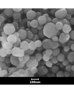 SEM - Scanning Electron Microscopy of Ni-Cr-100 nickel chromium nanoparticles nanopowder 100 nm 99.9 % - Ni:Cr 80:20 %