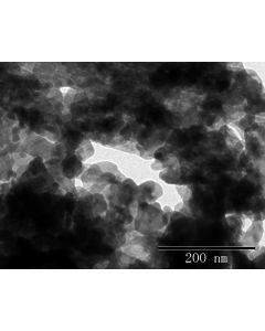 TEM 1/2 - Transmission Electron Microscopy of NiO-110 nickel oxide nanoparticles nanopowder 20-30 nm 99.9 %