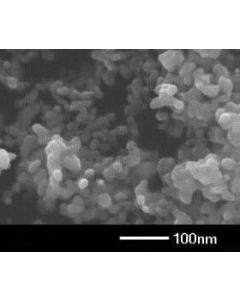 SEM - Scanning Electron Microscopy of Pt-100 platinum nanoparticles nanopowder 20-30 nm 99.99 %