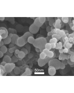 SEM - Scanning Electron Microscopy of Si-100 silicon nanoparticles nanopowder 30-50 nm 99 %