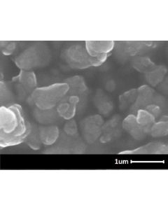 SEM - Scanning Electron Microscopy of Si-104 silicon microparticles nanopowder 400 nm 99.9 %