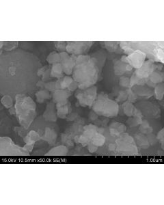 SEM 1/2 - Scanning Electron Microscopy of Si3N4-100 silicon nitride nanoparticles nanopowder 80-100 nm 99.9 %
