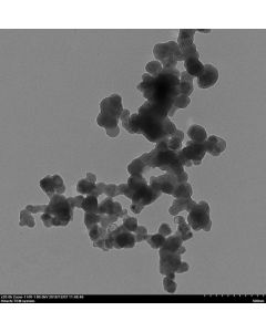 TEM - Transmission Electron Microscopy of SiC-120 silicon carbide nanoparticles nanopowder 40-60 nm 97 %