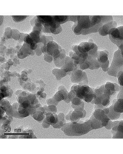 TEM 1/3 - Transmission Electron Microscopy of SiO2-111 silica nanoparticles nanopowder/dispersion 20-40 nm 97/99.5 %