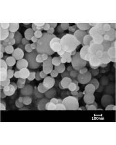 SEM - Scanning Electron Microscopy of Ta-102 tantalum nanoparticles nanopowder 100 nm 99.9 % - spherical
