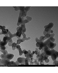 SEM - Scanning Electron Microscopy of TiN-120 titanium nitride nanoparticles nanopowder 20 nm 97 %