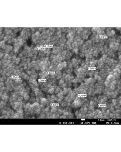 TEM 1/4 - Transmission Electron Microscopy of TiO2-A-110 anatase titanium dioxide nanoparticles nanopowder/dispersion 5 nm 99 %