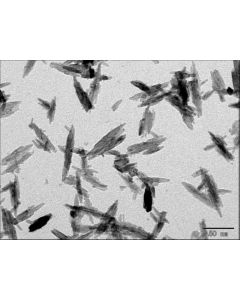 TEM - Transmission Electron Microscopy of TiO2-R-107 rutile titanium dioxide nanoparticles nanopowder/dispersion 10 nm 99 %