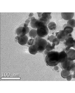 TEM - Transmission Electron Microscopy of W-100 tungsten nanoparticles nanopowder 40 nm 99.9 %