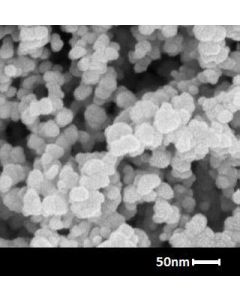 SEM - Scanning Electron Microscopy of Y2O3-112 yttrium oxide nanoparticles nanopowder/dispersion 40 nm 99.99 %