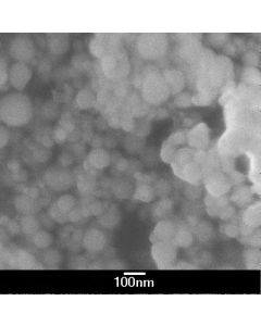 SEM - Scanning Electron Microscopy of Zn-100 zinc nanoparticles nanopowder 70 nm 99.9 %