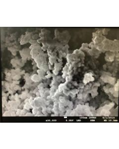 SEM - Scanning Electron Microscopy of ZrO2-100 zirconium oxide nanoparticles nanopowder 100 nm 99.9 %