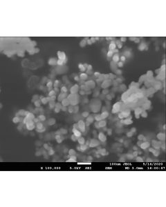 SEM 1/2 - Scanning Electron Microscopy of ZrO2-103 zirconium oxide nanoparticles nanopowder 50 nm 99.9 %