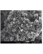 SEM 1/2 - Scanning Electron Microscopy of Fe3O4-121 iron oxide nanoparticles nanopowder 10-20 nm 99.5 %