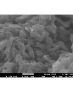 SEM - Scanning Electron Microscopy of MoO3-101 molybdenum oxide nanoparticles nanopowder 100 nm 99.9 %
